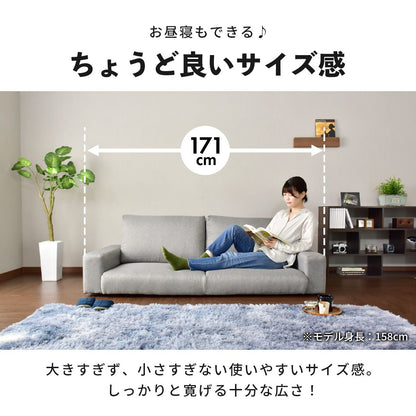 3人掛けローソファー  レクシー3P FAB