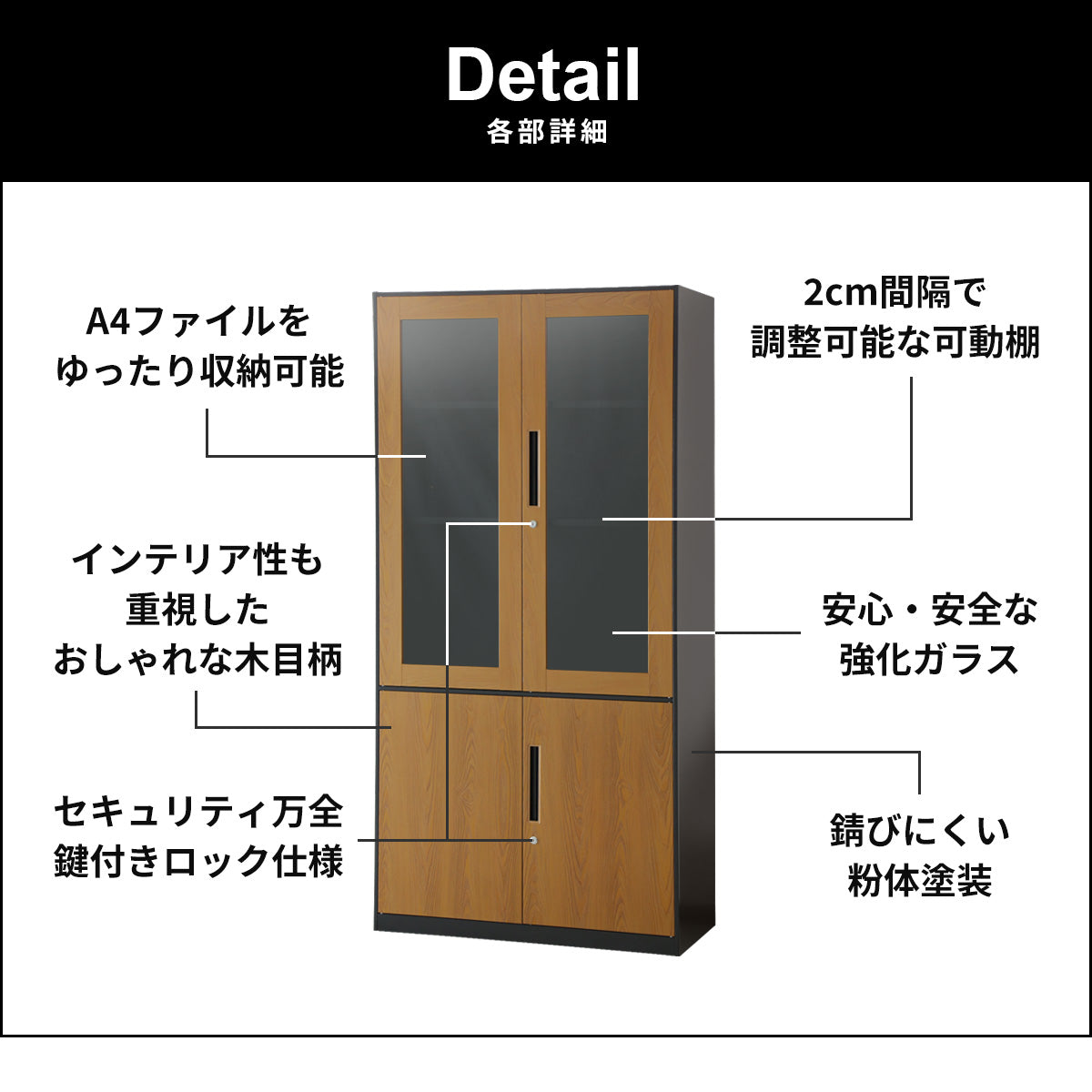 【幅90】 スチールキャビネット モンペリエ