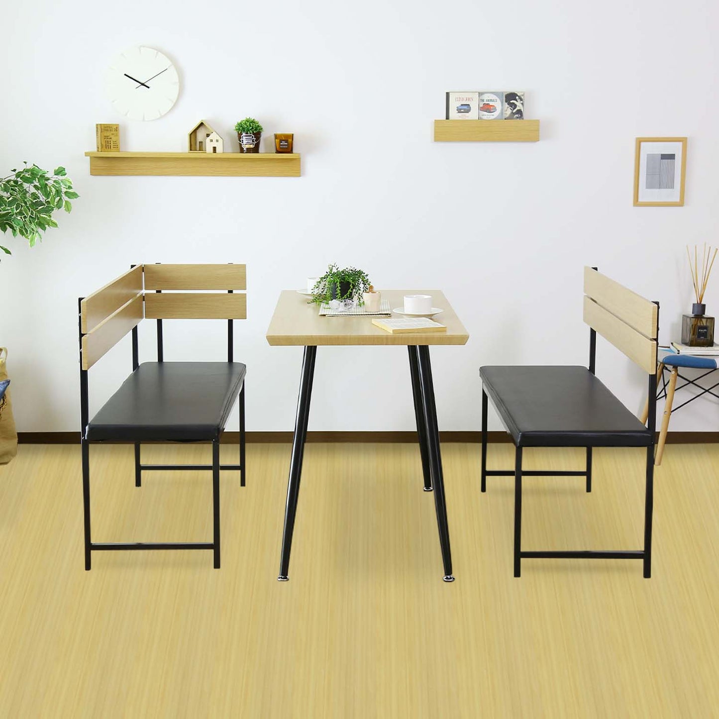 ウッドカーペット 4.5畳 江戸間 簡単 フローリング DIY バウム 260×260