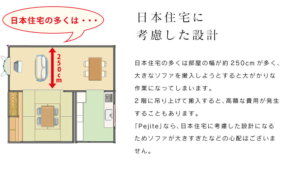 2人掛けアンティーク調ソファ　ペジテ