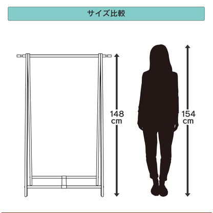 幅100cm ハンガーラック ピキ