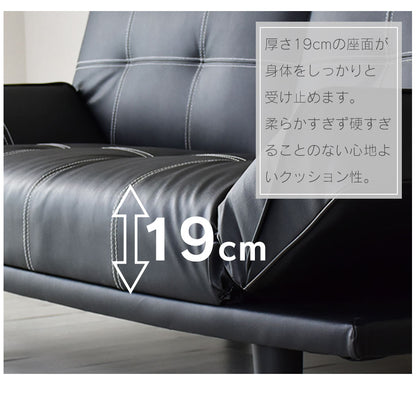 2人掛け 2人用ソファ ソファーベッド プラタ