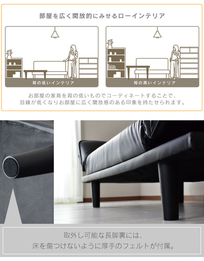 2人掛け 2人用ソファ ソファーベッド プラタ