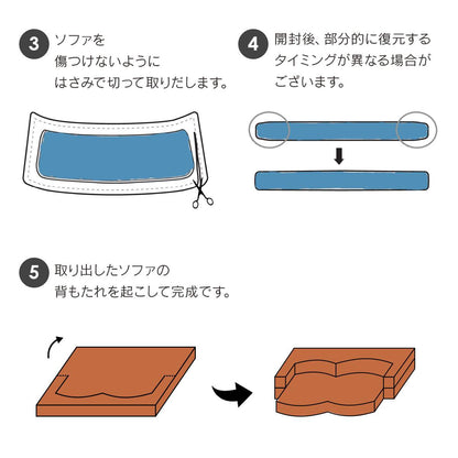ソファ ひとりがけ ローソファ シマー1P