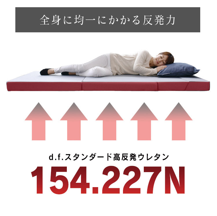マットレス ソファーベッド ソファベッド 高反発 ダブル 4way 厚さ10cm 高反発マットレス ウレタン スリーピー D