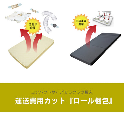 マットレス ソファーベッド ソファベッド 高反発 ダブル 4way 厚さ10cm 高反発マットレス ウレタン スリーピー D