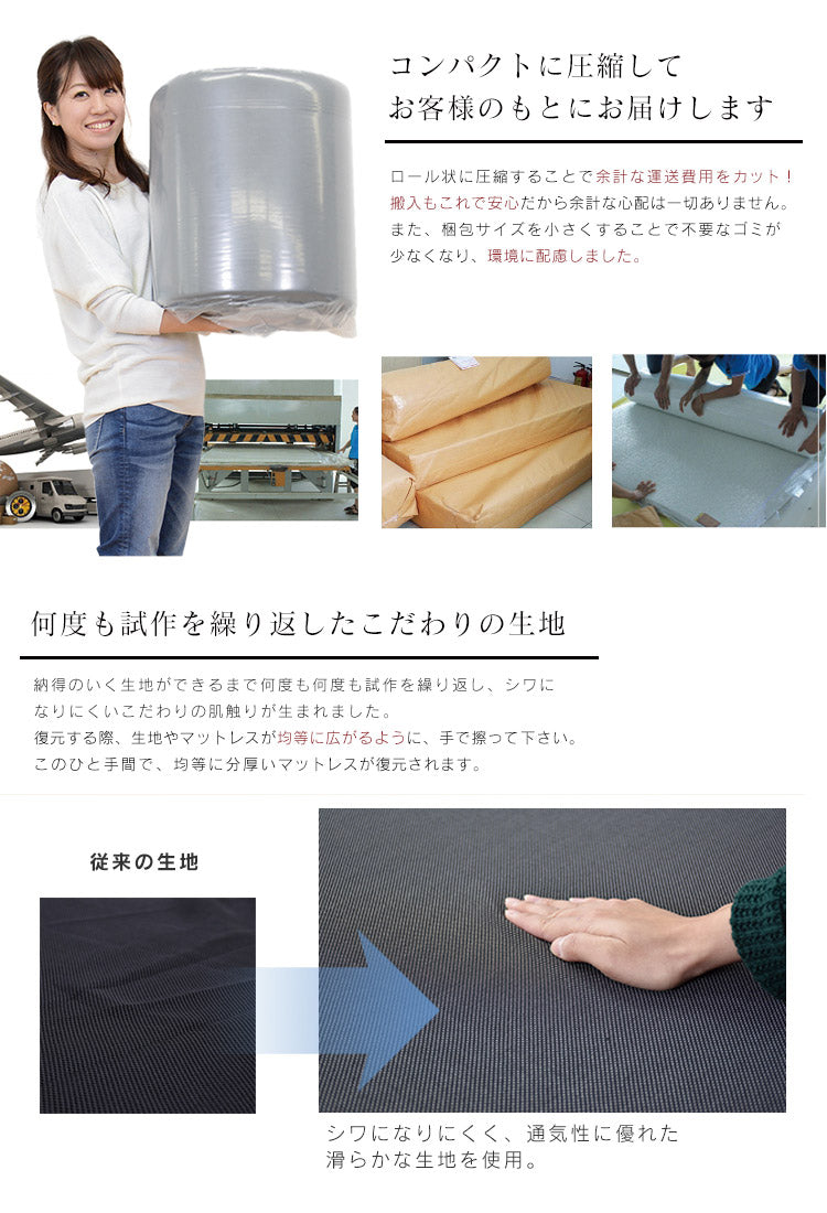 マットレス ソファーベッド ソファベッド 高反発 ダブル 4way 厚さ10cm 高反発マットレス ウレタン スリーピー D