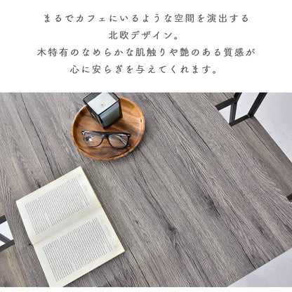 ダイニングテーブル3点セット ダイニングテーブル 2人用 3点セット 幅70 テーブル＆チェア 組立式 スクエア