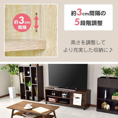 テレビ台 幅120cm 50型対応 テレビボード キャスター付き ステラ 120